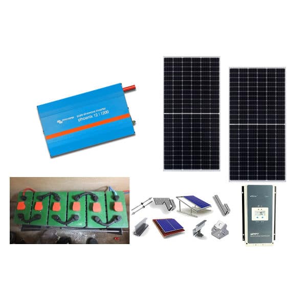 Basic Solar – Αυτόνομο φωτοβολταϊκό πακέτο για μόνιμη κατοικία