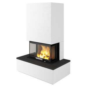 Nordpeis Monaco Ενεργειακό Τζάκι 8 kW Με Πάγκο 1