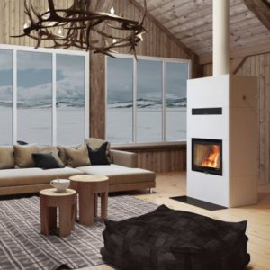 Nordpeis Salzburg L Convection Ενεργειακό Τζάκι 2 kW