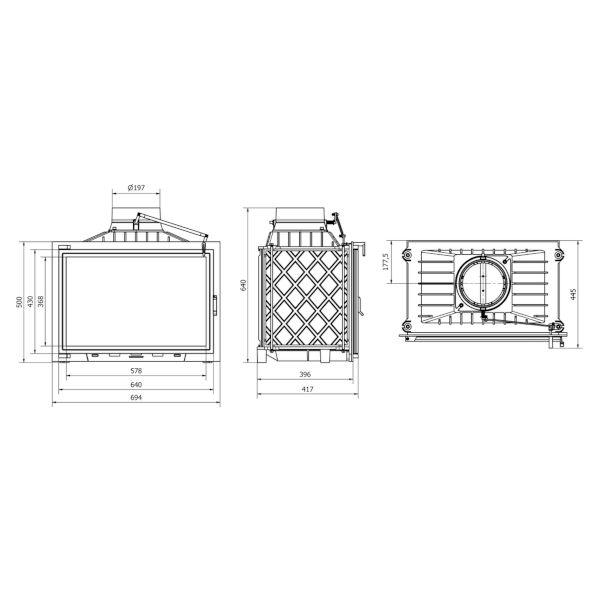 Technical Optimum 70 Ενεργειακό Τζάκι 10 kW 1 Technical Optimum 70 Ενεργειακό Τζάκι 10 kW 1