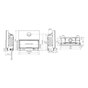 Technical Pantech 160 Evo LD Ενεργειακό Τζάκι 21 kW 1