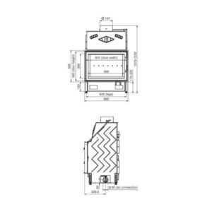 Technical Pantech 68 Evo Ενεργειακό Τζάκι 14 kW 1