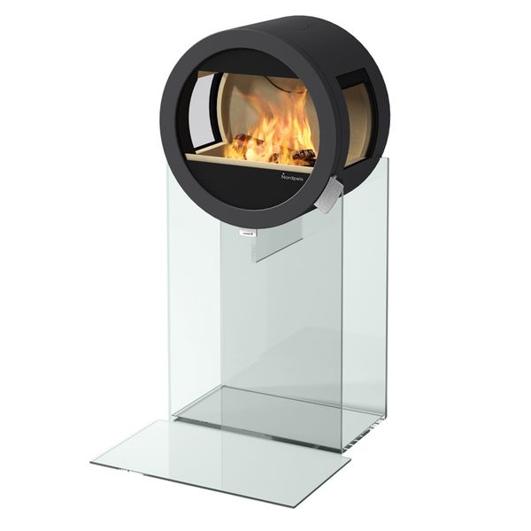 Nordpeis Me Glass Ενεργειακή Σόμπα 5 8 kW Nordpeis Me Glass Ενεργειακή Σόμπα 5 8 kW