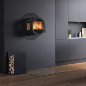 Nordpeis Me Wall With Glass Panels Ενεργειακή Σόμπα 5 8 kW