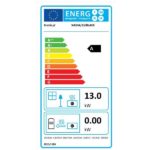 Kratki Nadia 13 Black Ecodesign Ανοιγόμενο Ενεργειακό Τζάκι 13 kW 5