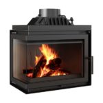 Kratki Simple M S L BS Αριστερή Γωνία Ανοιγόμενο Ecodesign Ενεργειακό Τζάκι 8 kW