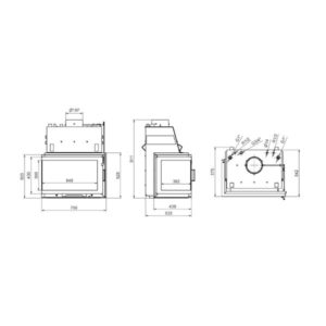 Technical Panaqua 75 CG Ενεργειακή Εστία Νερού 24 kW 1